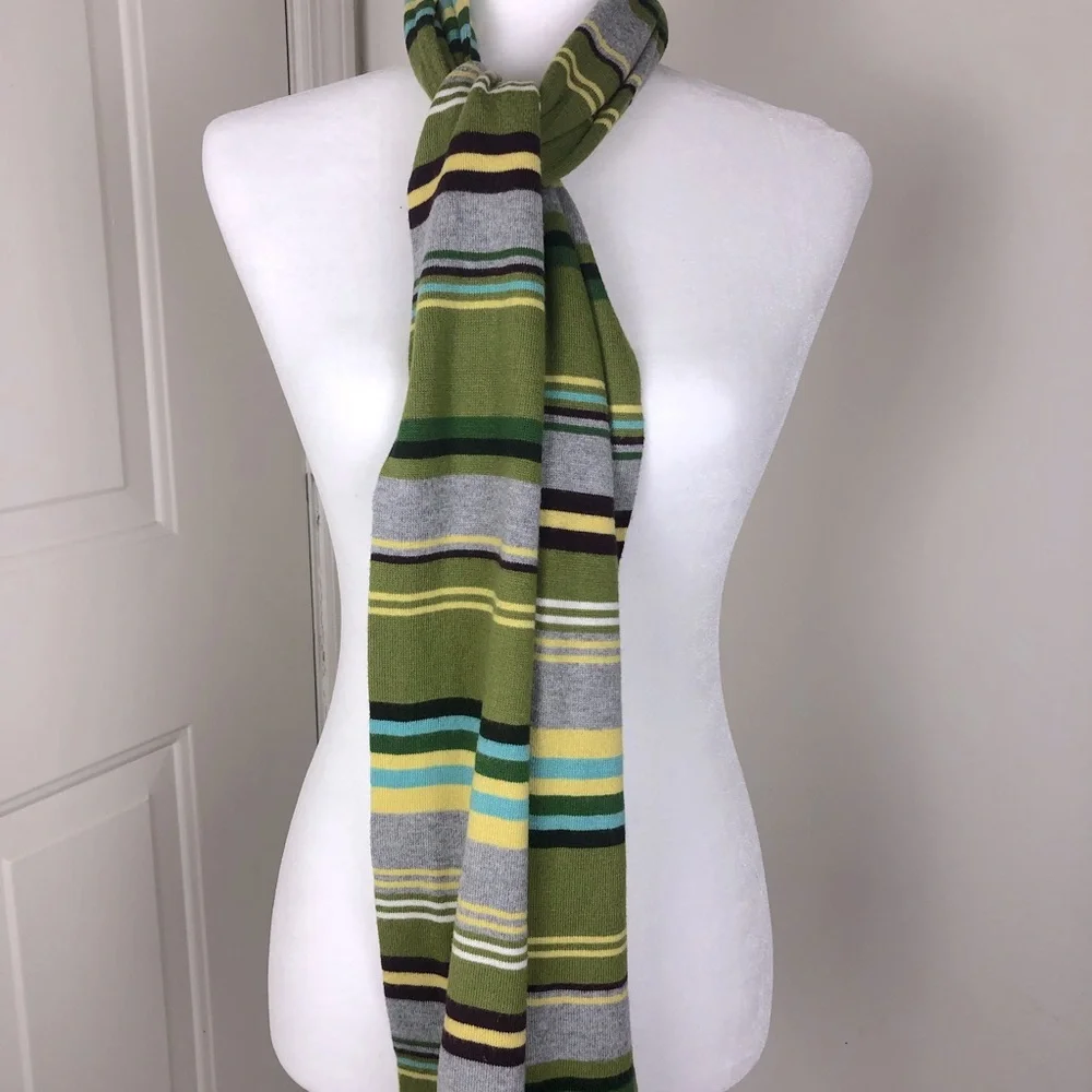 New Merona Multicolor Striped Scarf